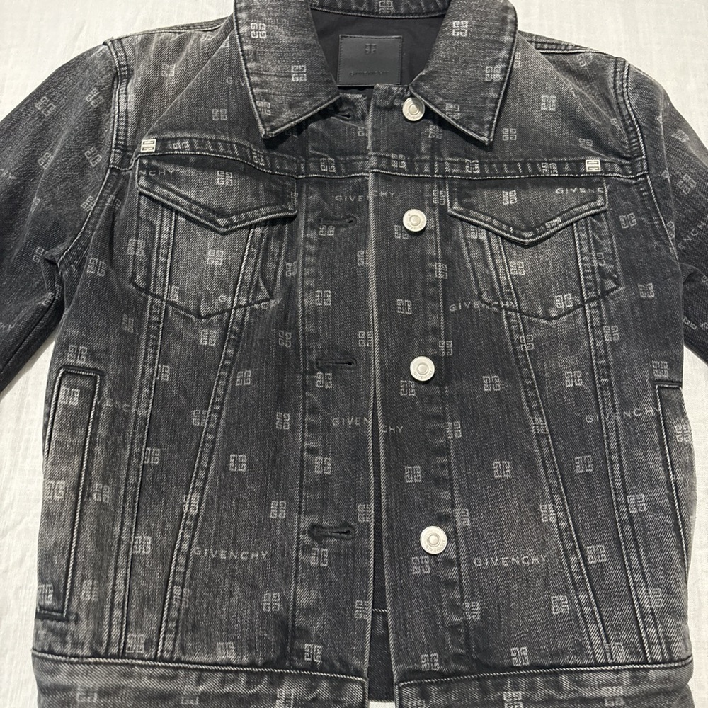 Givenchy Black Denim Jacket